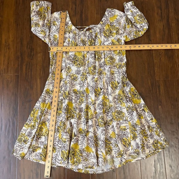 ANTHROPOLOGIE DAILY PRACTICE Mollie Tunic Dress Multi Floral Print - Picture 13 of 13